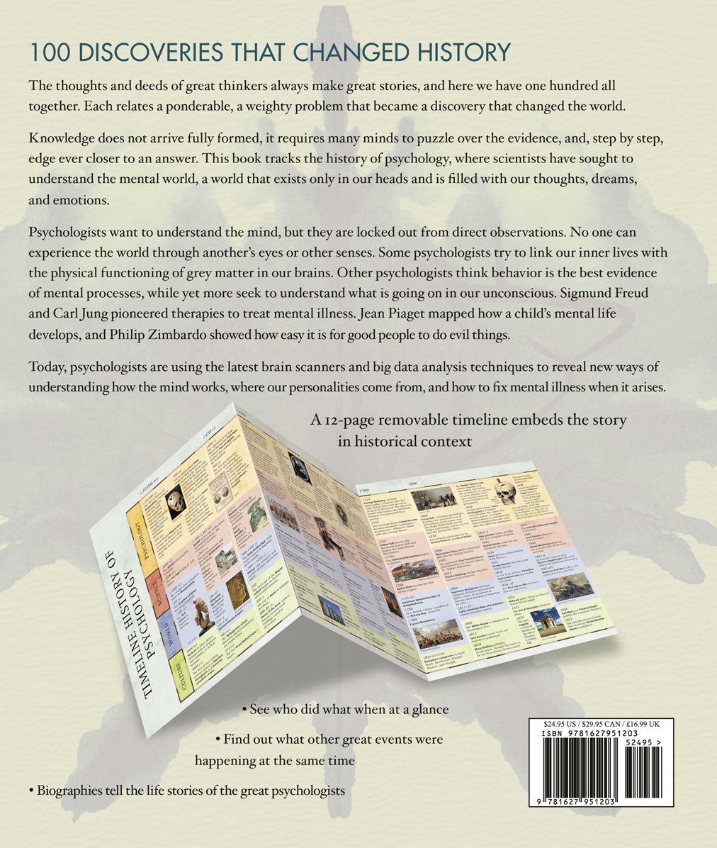 Psychology: An Illustrated History of the Mind from Hypnotism to Brain Scans (100 Ponderables)