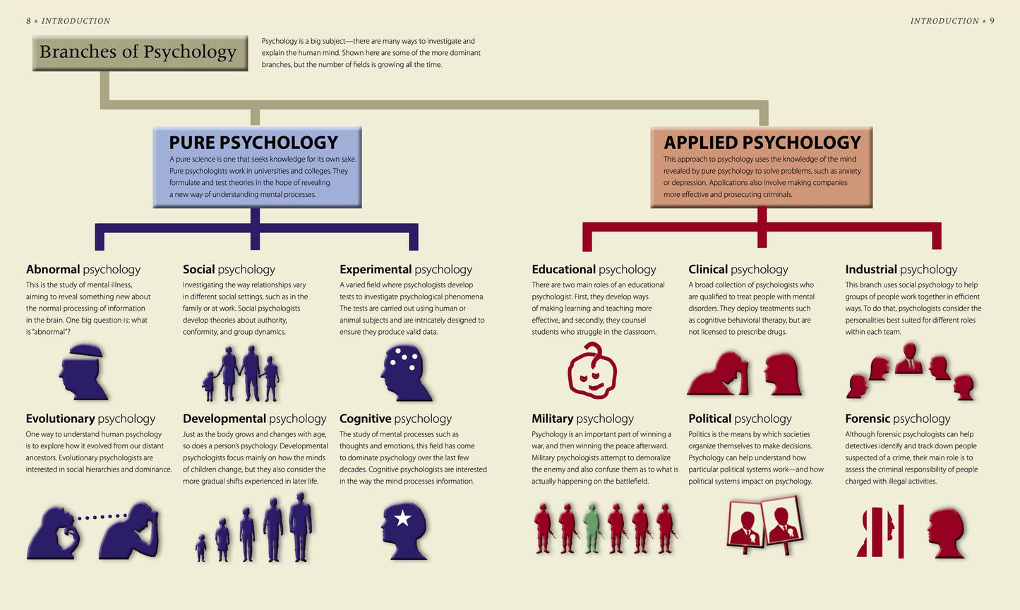 Psychology: An Illustrated History of the Mind from Hypnotism to Brain Scans (100 Ponderables)