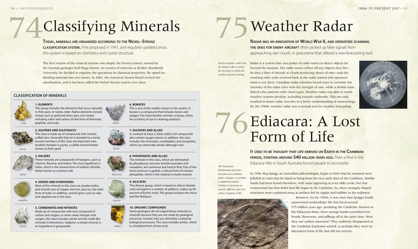 Earth Sciences: An Illustrated History of Planetary Science (100 Ponderables)