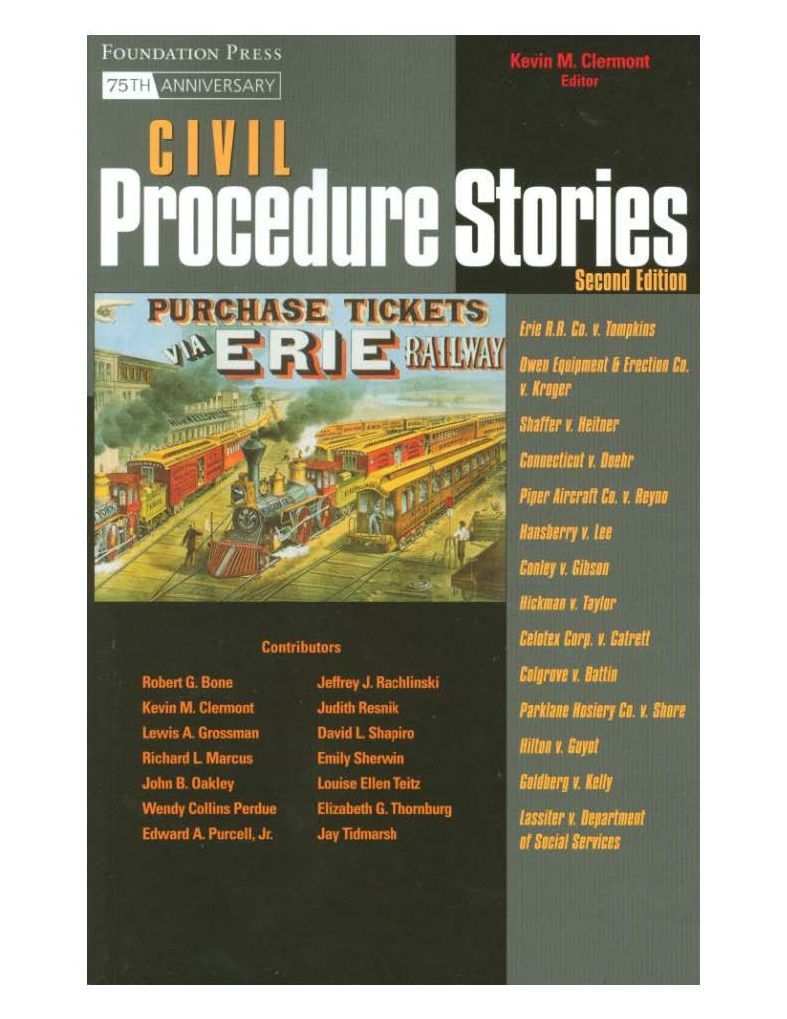 Civil Procedure Stories
