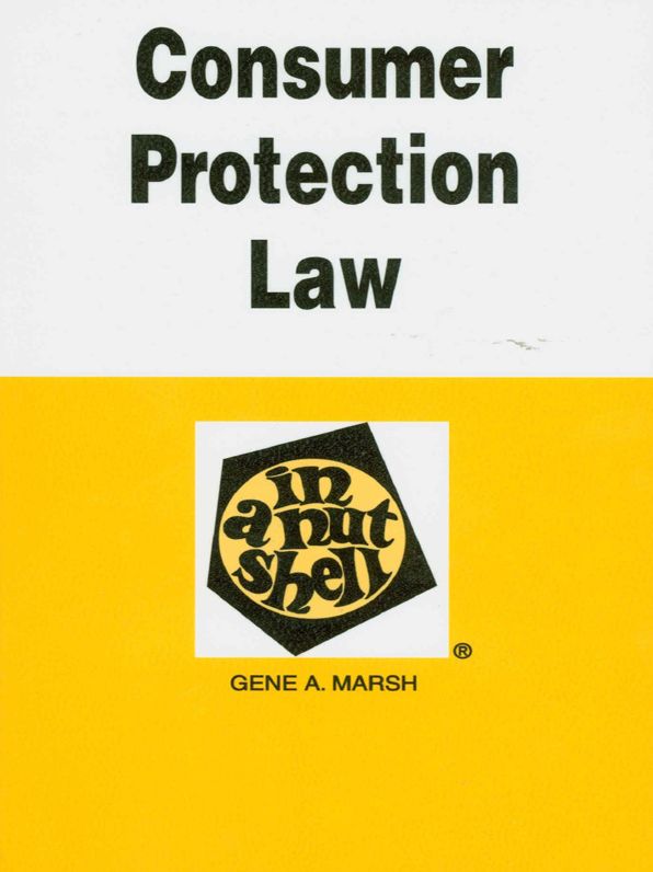 Consumer Protection Law in a Nutshell, 3d