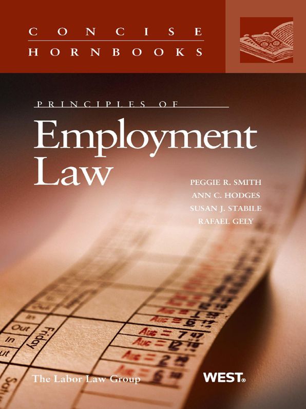 Principles of Employment Law (Concise Hornbook Series)