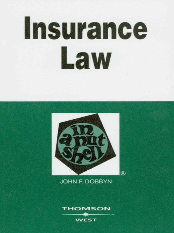 Insurance Law in a Nutshell, 4th