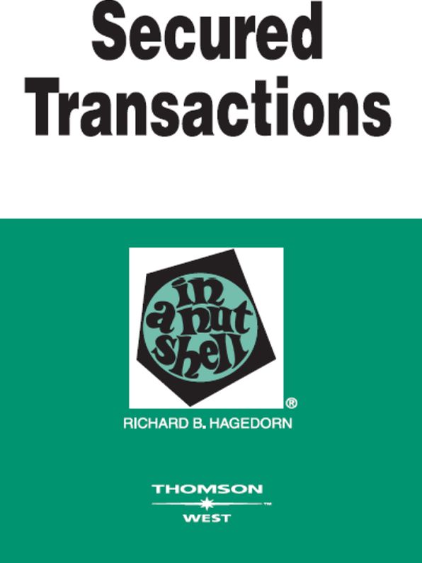 Secured Transactions in a Nutshell, 5th