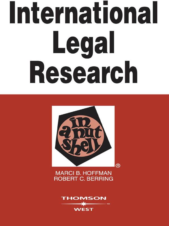 International Legal Research in a Nutshell