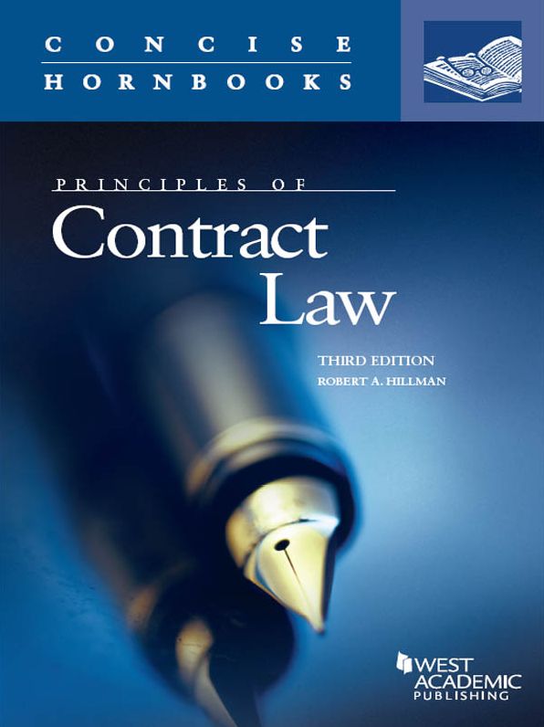 Principles of Contract Law, 3d (Concise Hornbook Series)