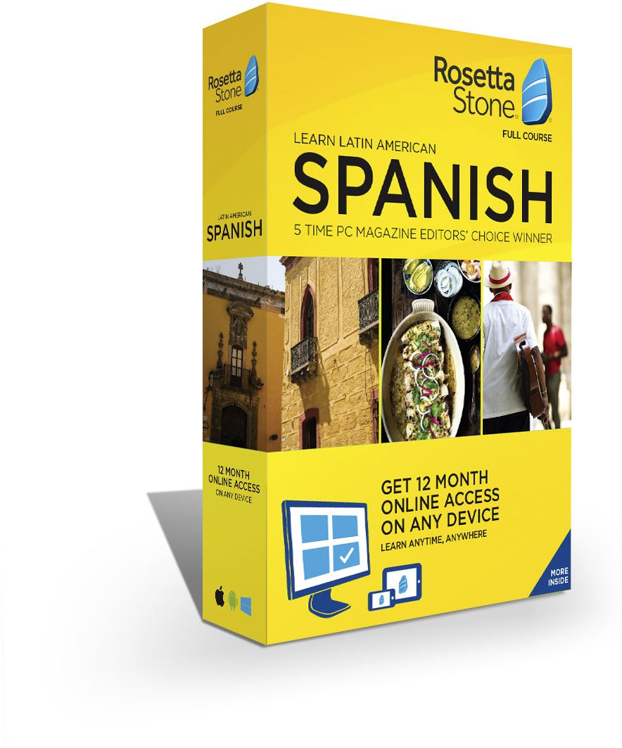 Rosetta Stone 12 mth (1U) SaaS Spanish LA