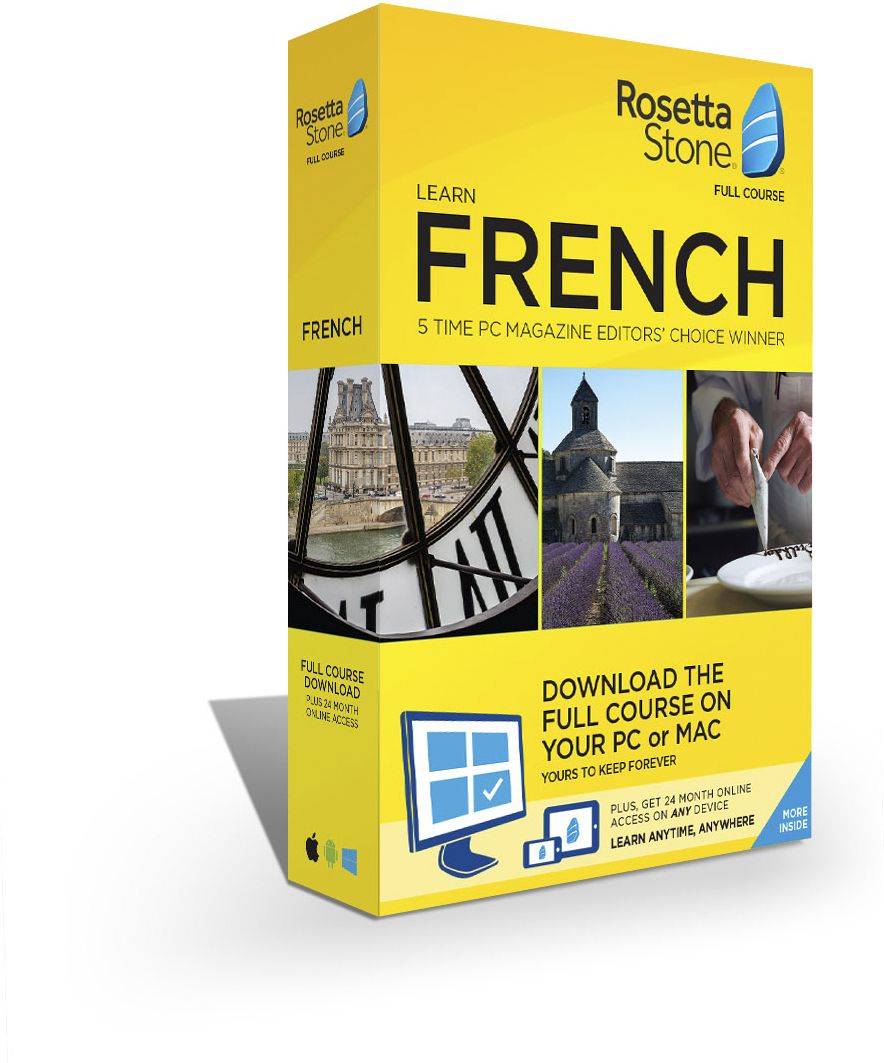 Rosetta Stone 24 mth (1U) SaaS with Download French