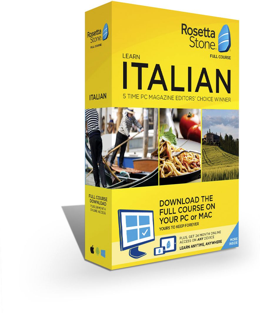 Rosetta Stone 24 mth (1U) SaaS with Download Italian