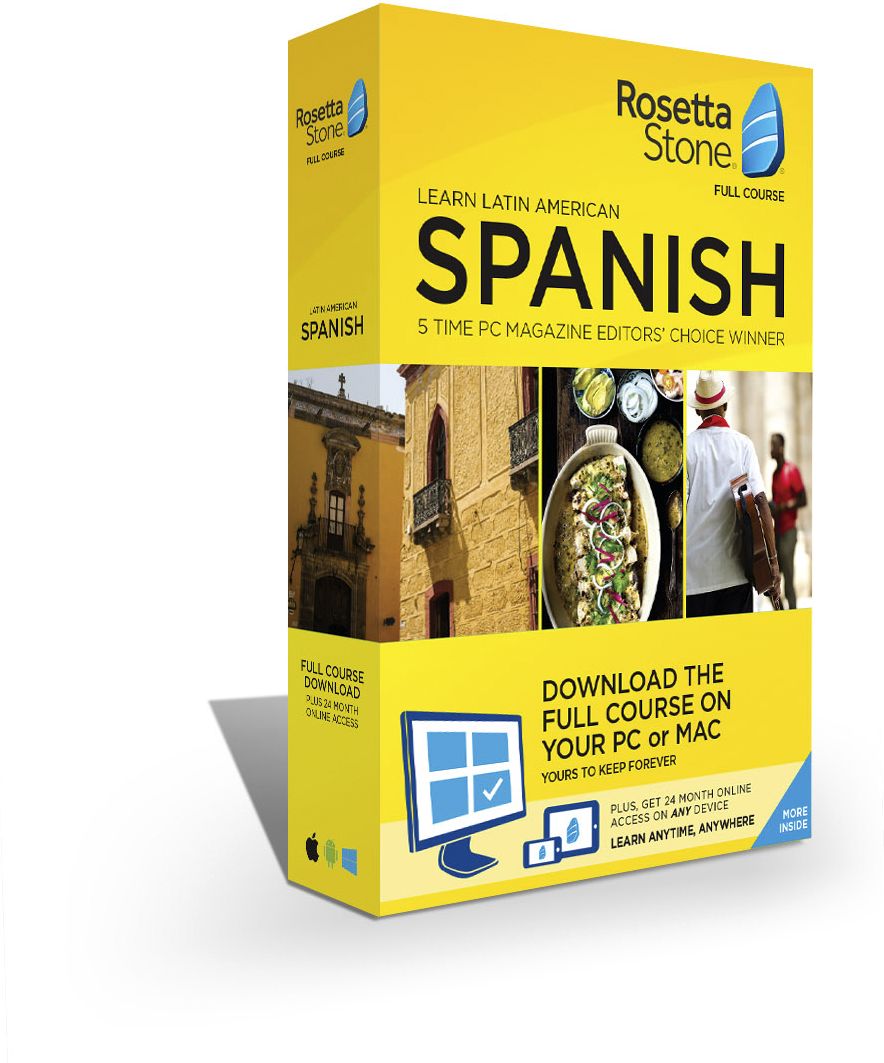 Rosetta Stone 24 mth (1U) SaaS with Download Spanish LA
