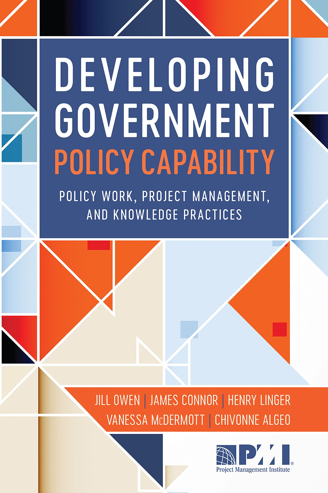 Developing Government Policy Capability: Policy Work, Project Management, and Knowledge Practices