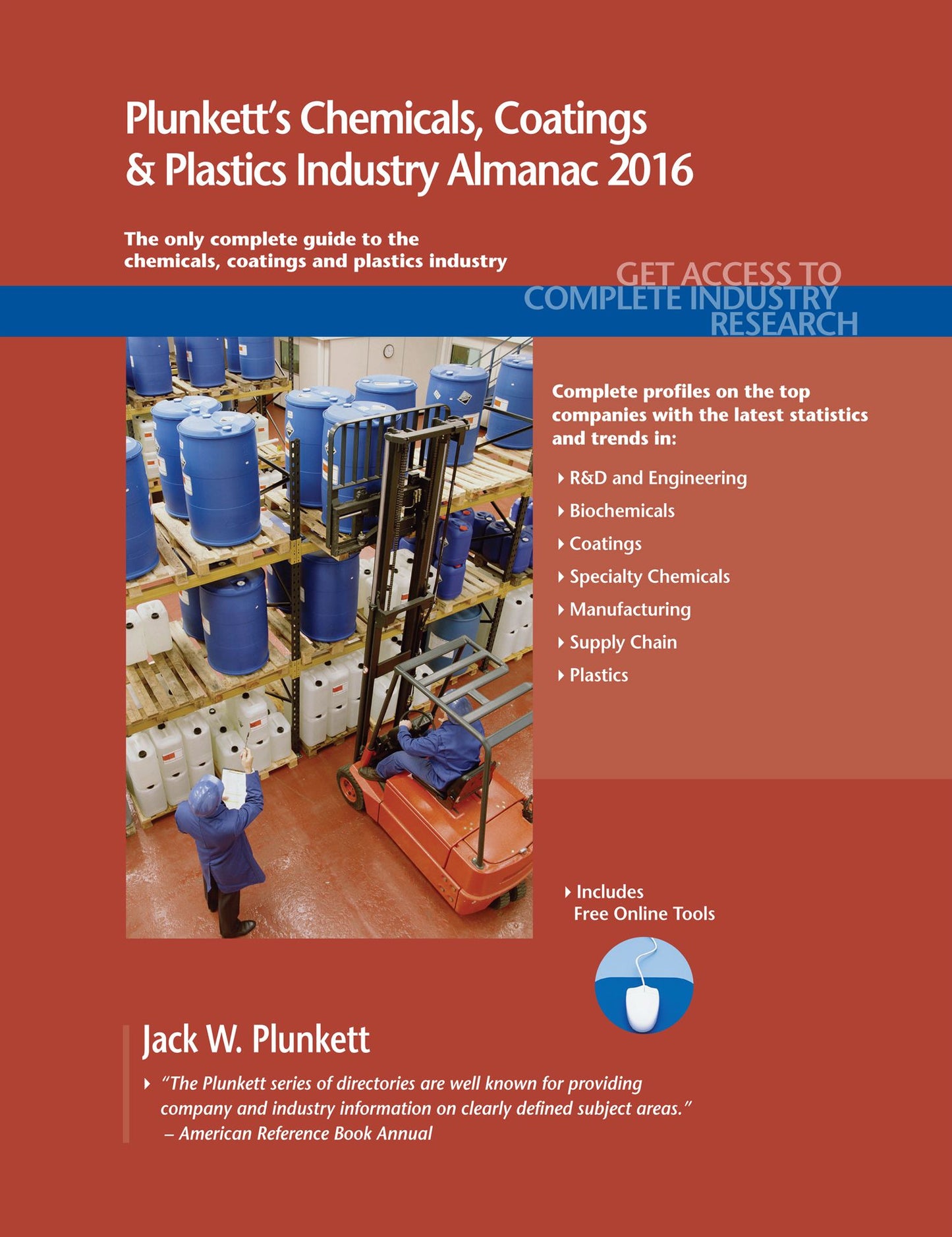 Plunkett's Chemicals, Coatings & Plastics Industry Almanac 2016