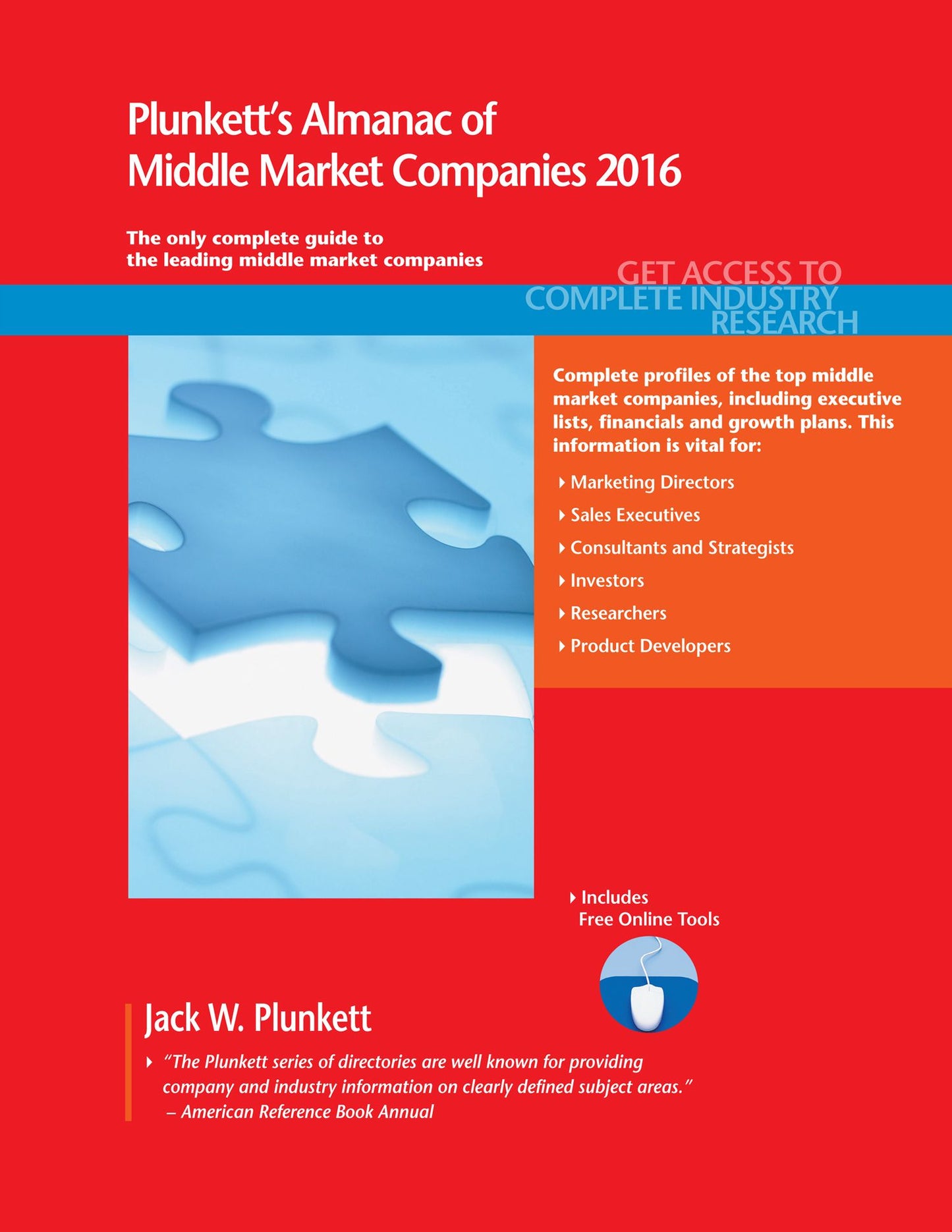 Plunkett's Almanac of Middle Market Companies 2016