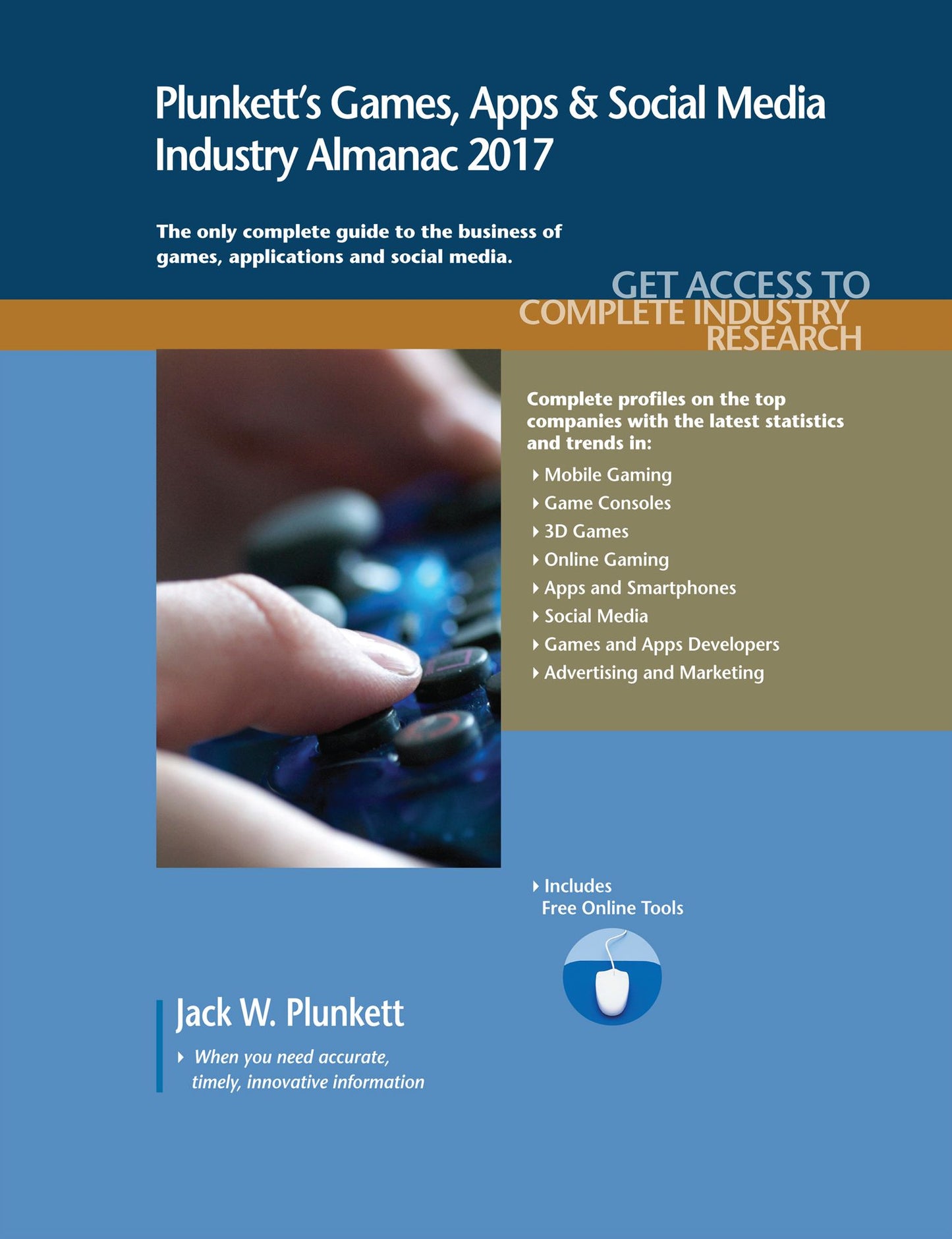 Plunkett's Games, Apps & Social Media Industry Almanac 2017