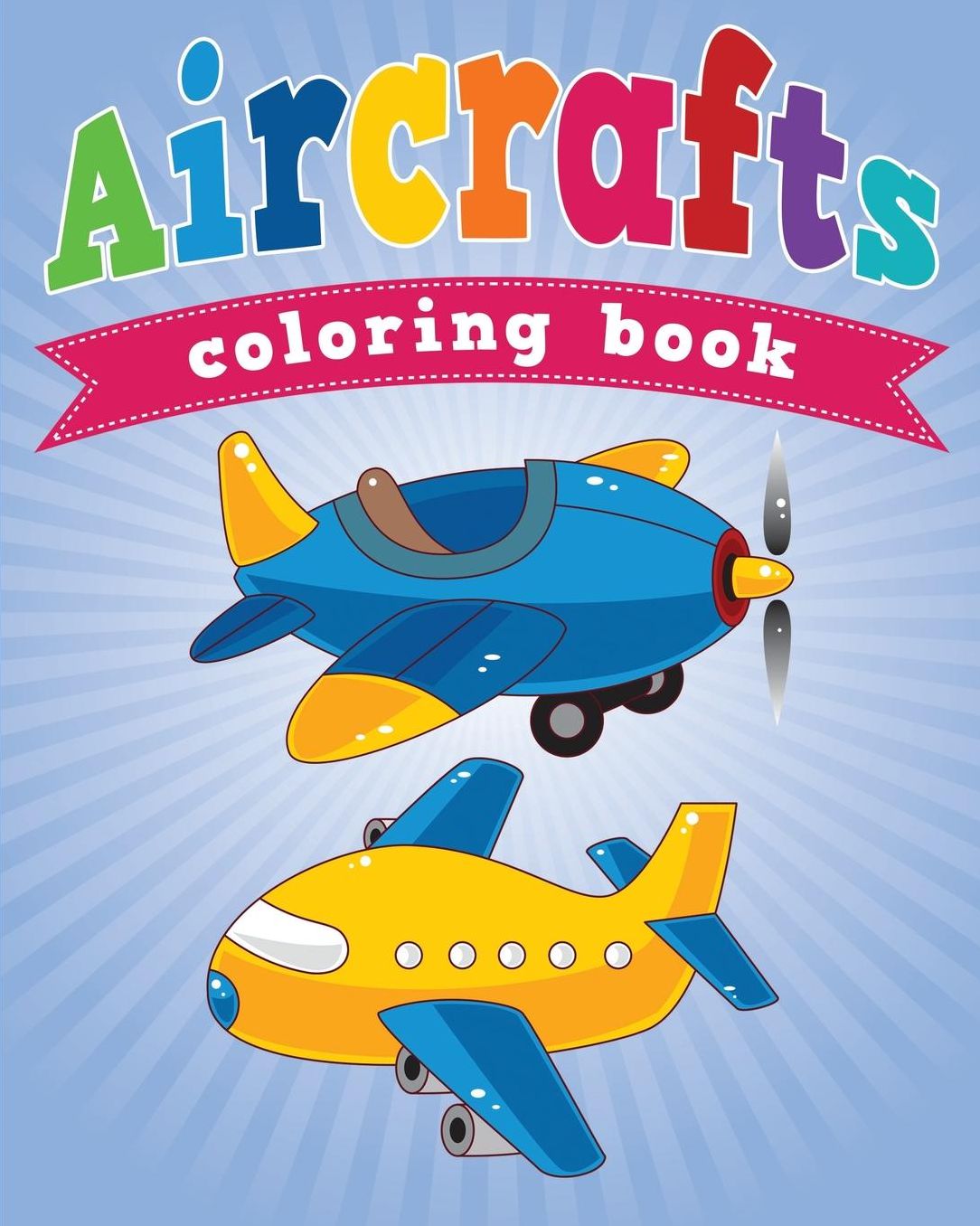 Aircrafts Coloring Book