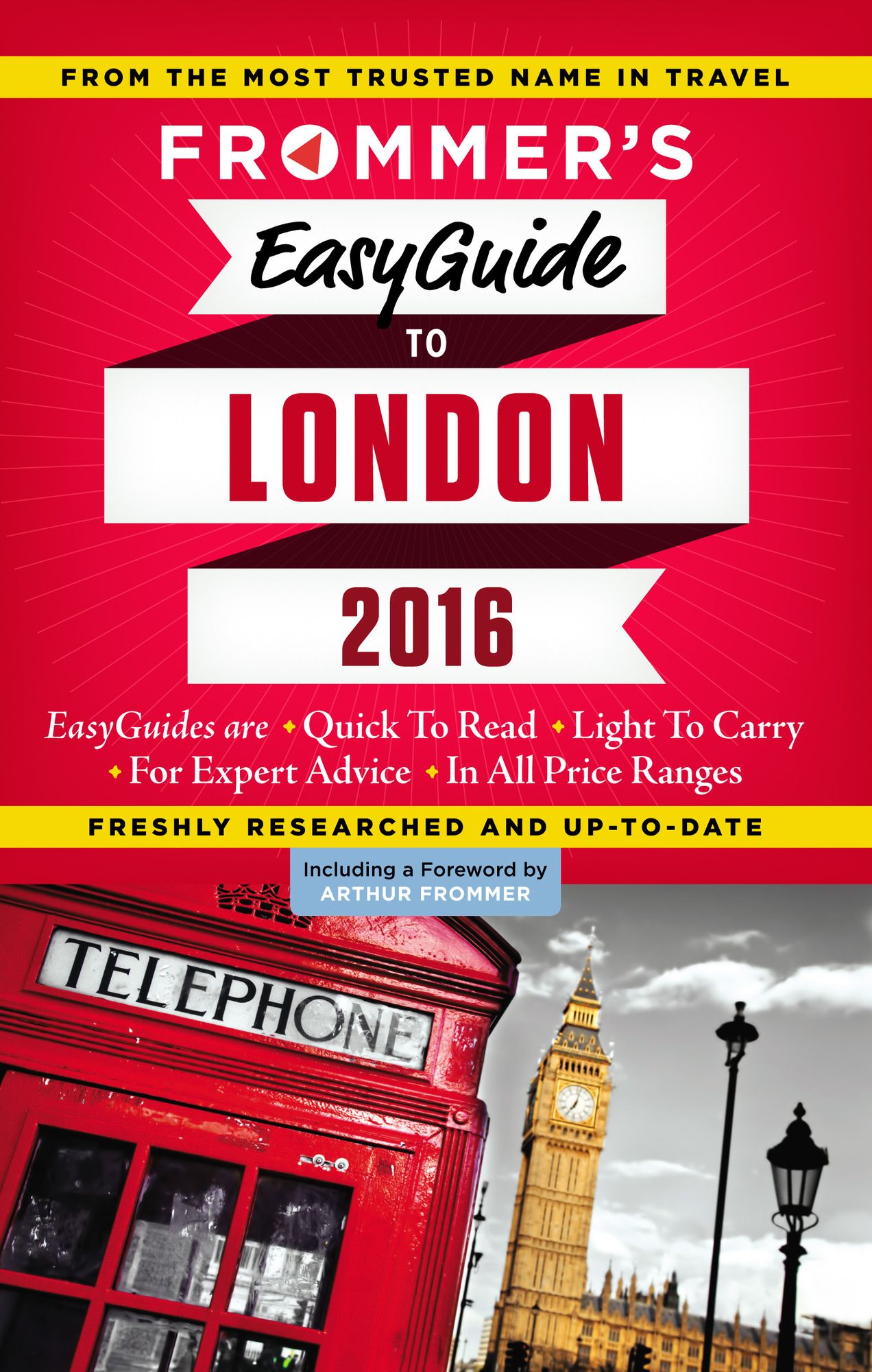Frommer's EasyGuide to London 2016