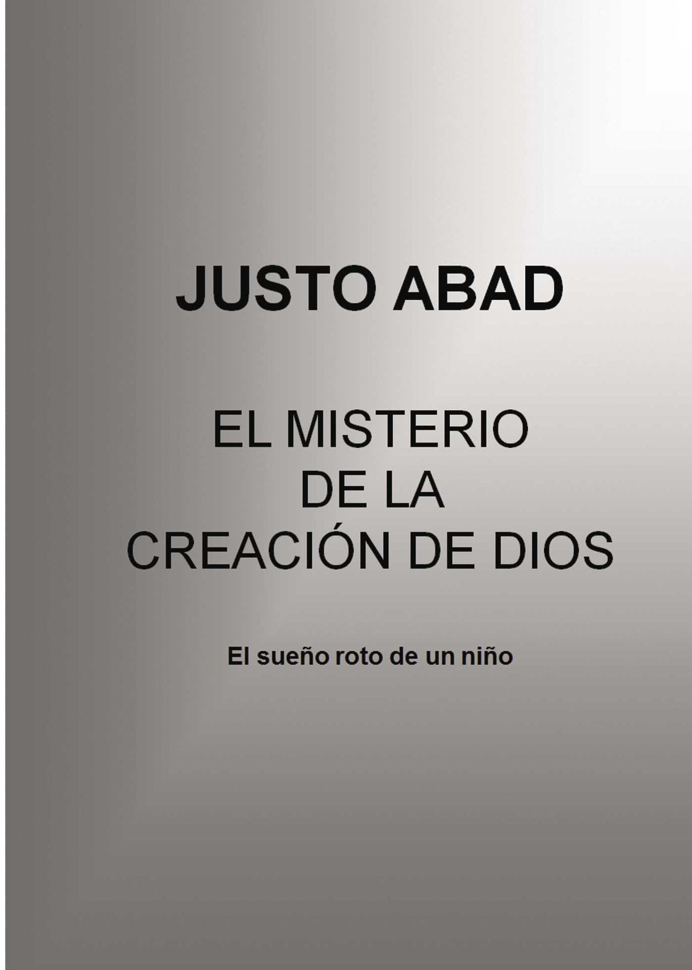 El misterio de la creación de Dios