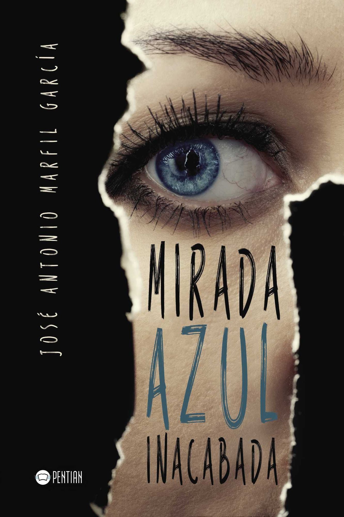 Mirada azul inacabada