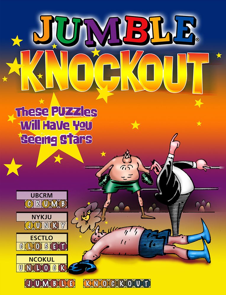 Jumble Knockout: These Puzzles Will Have You Seeing Stars