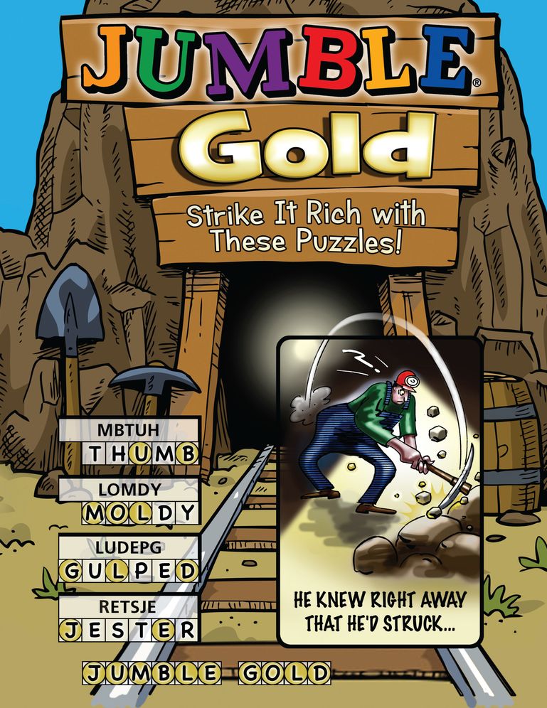 Jumble Gold: Strike It Rich with These Puzzles!