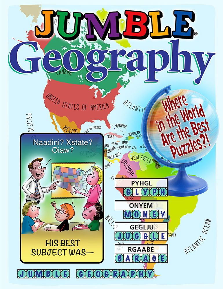 Jumble(r) Geography: Where in the World Are the Best Puzzles?!
