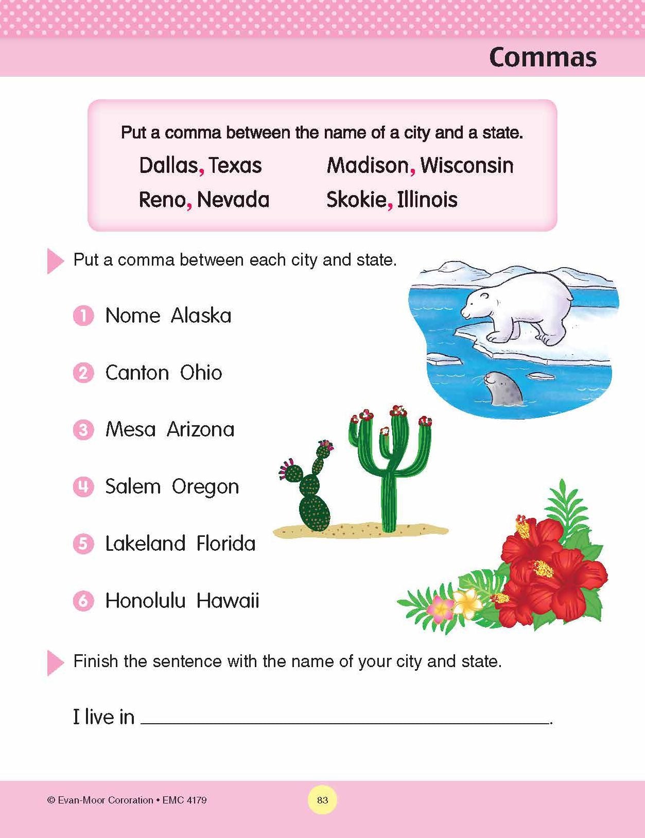 At-Home Tutor: Language, Grade 1 Workbook