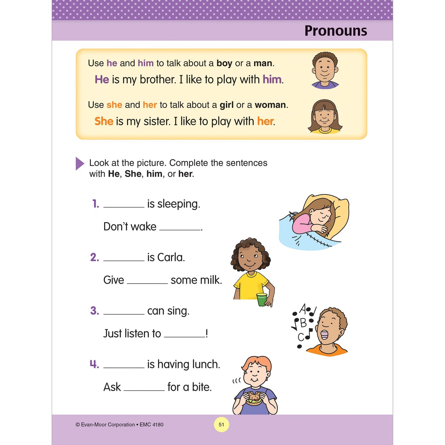 At-Home Tutor: Language, Grade 2 Workbook