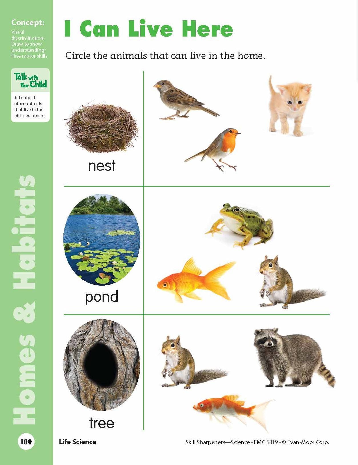 Skill Sharpeners: Science, PreK Workbook