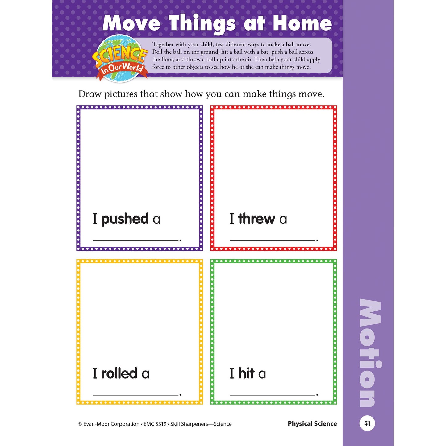 Skill Sharpeners: Science, PreK Workbook