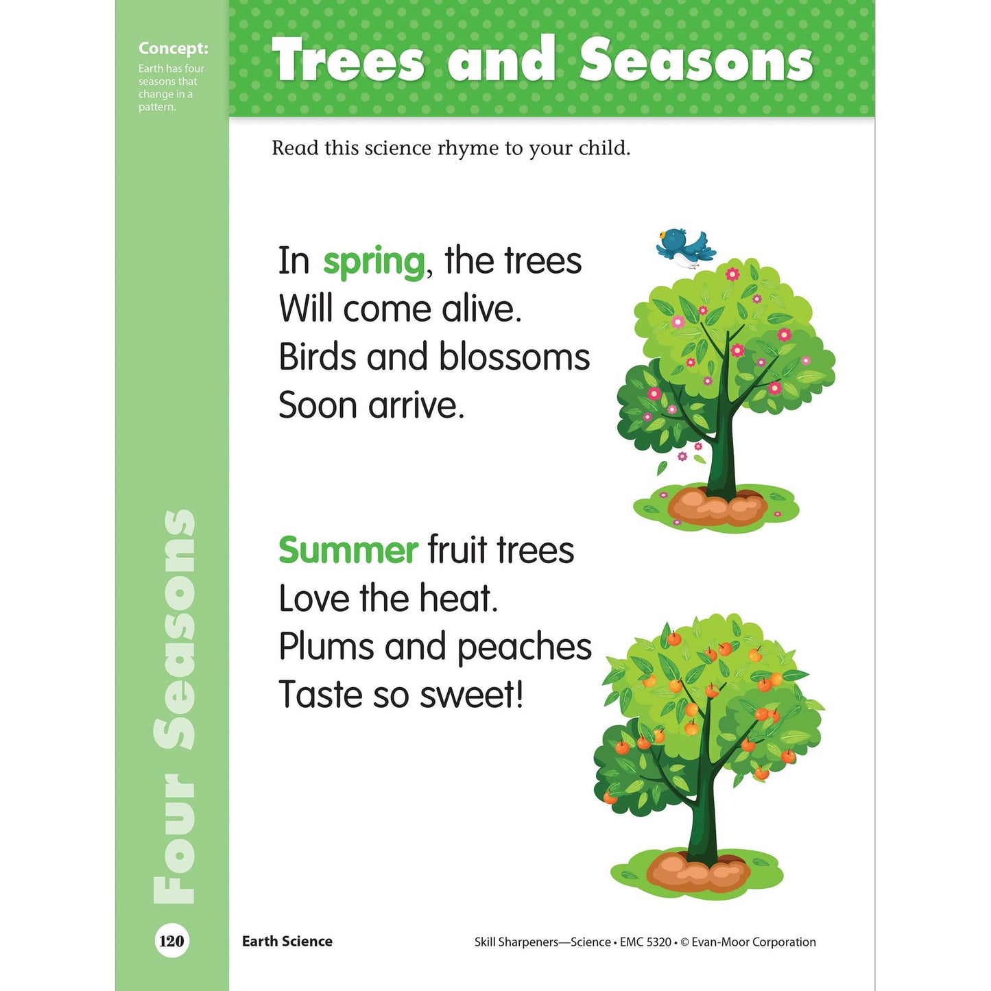 Skill Sharpeners: Science, Kindergarten Workbook