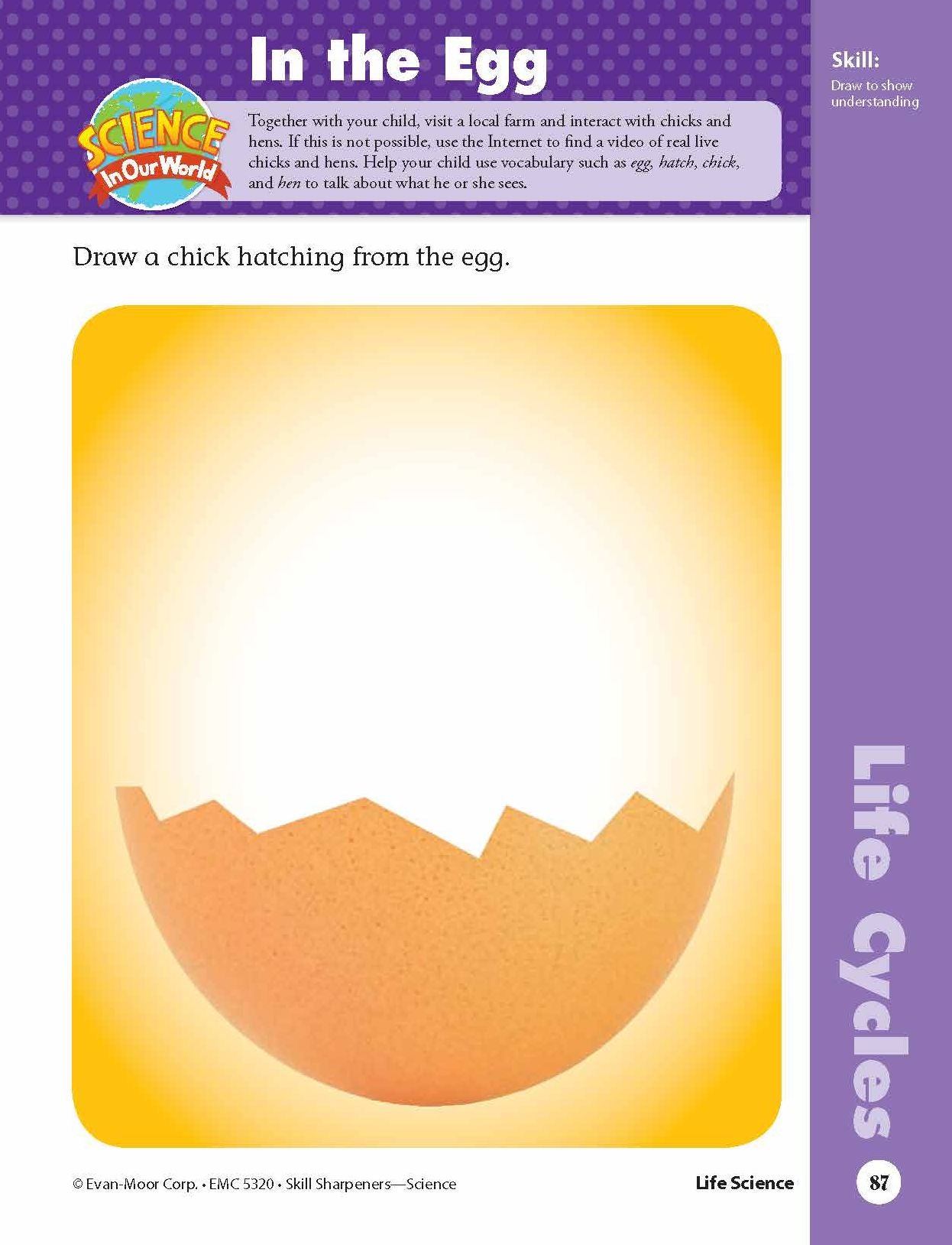 Skill Sharpeners: Science, Kindergarten Workbook
