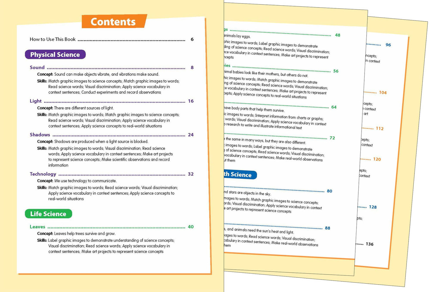 Skill Sharpeners: Science, Grade 1 Workbook