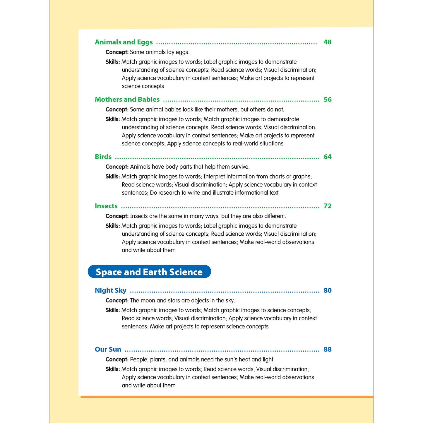Skill Sharpeners: Science, Grade 1 Workbook