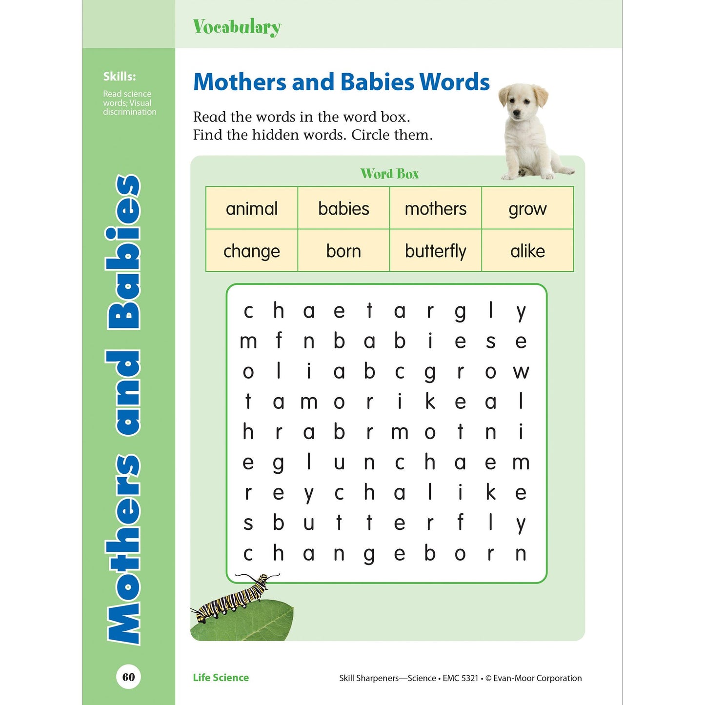 Skill Sharpeners: Science, Grade 1 Workbook