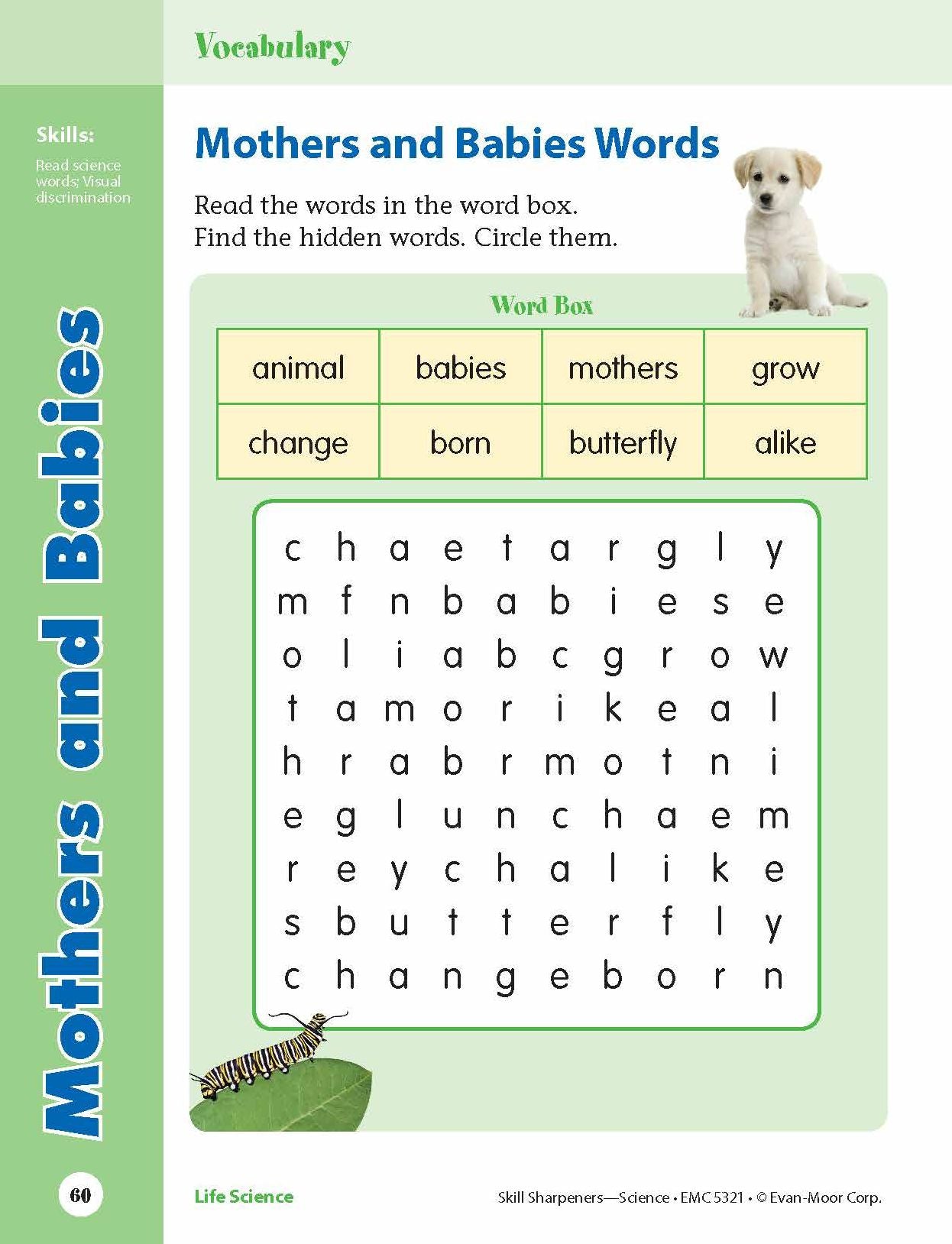 Skill Sharpeners: Science, Grade 1 Workbook
