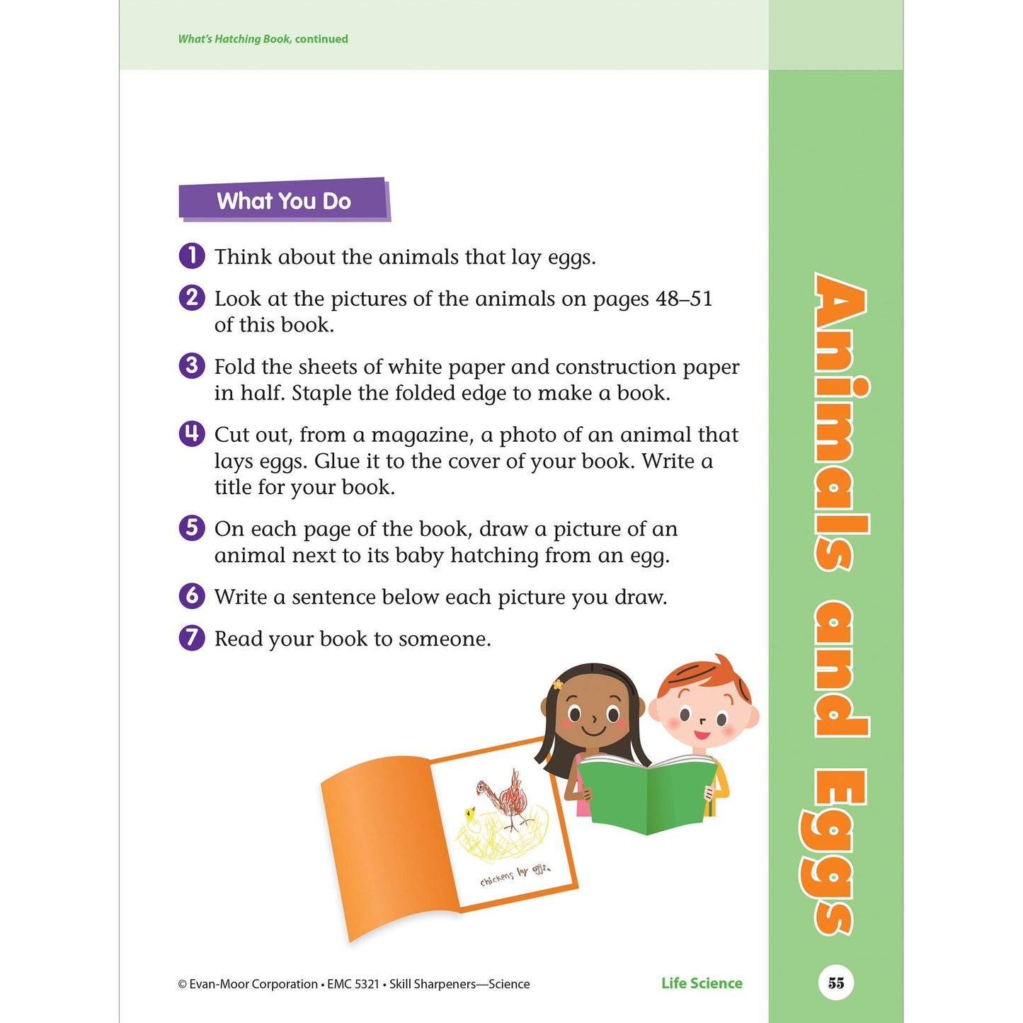 Skill Sharpeners: Science, Grade 1 Workbook