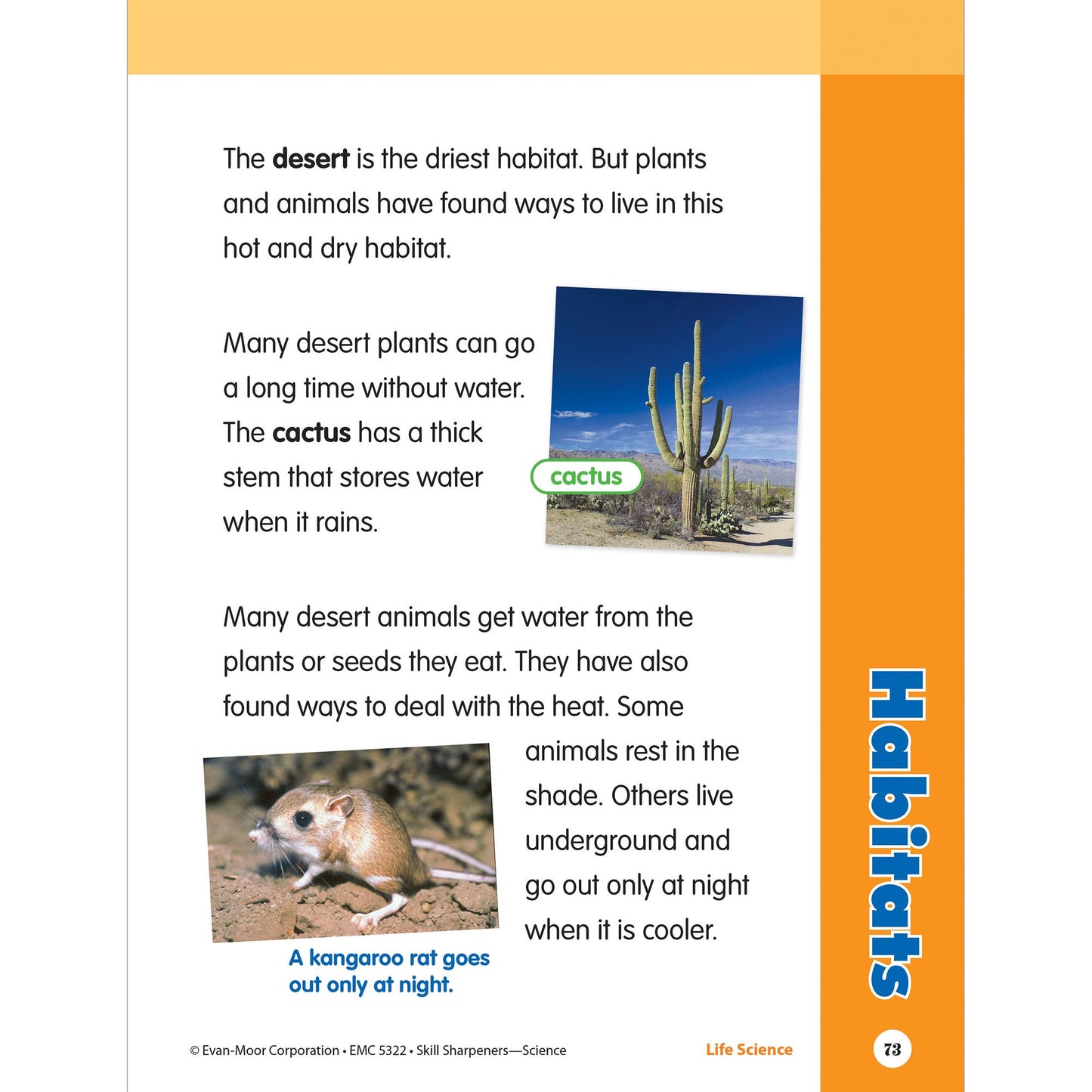Skill Sharpeners: Science, Grade 2 Workbook