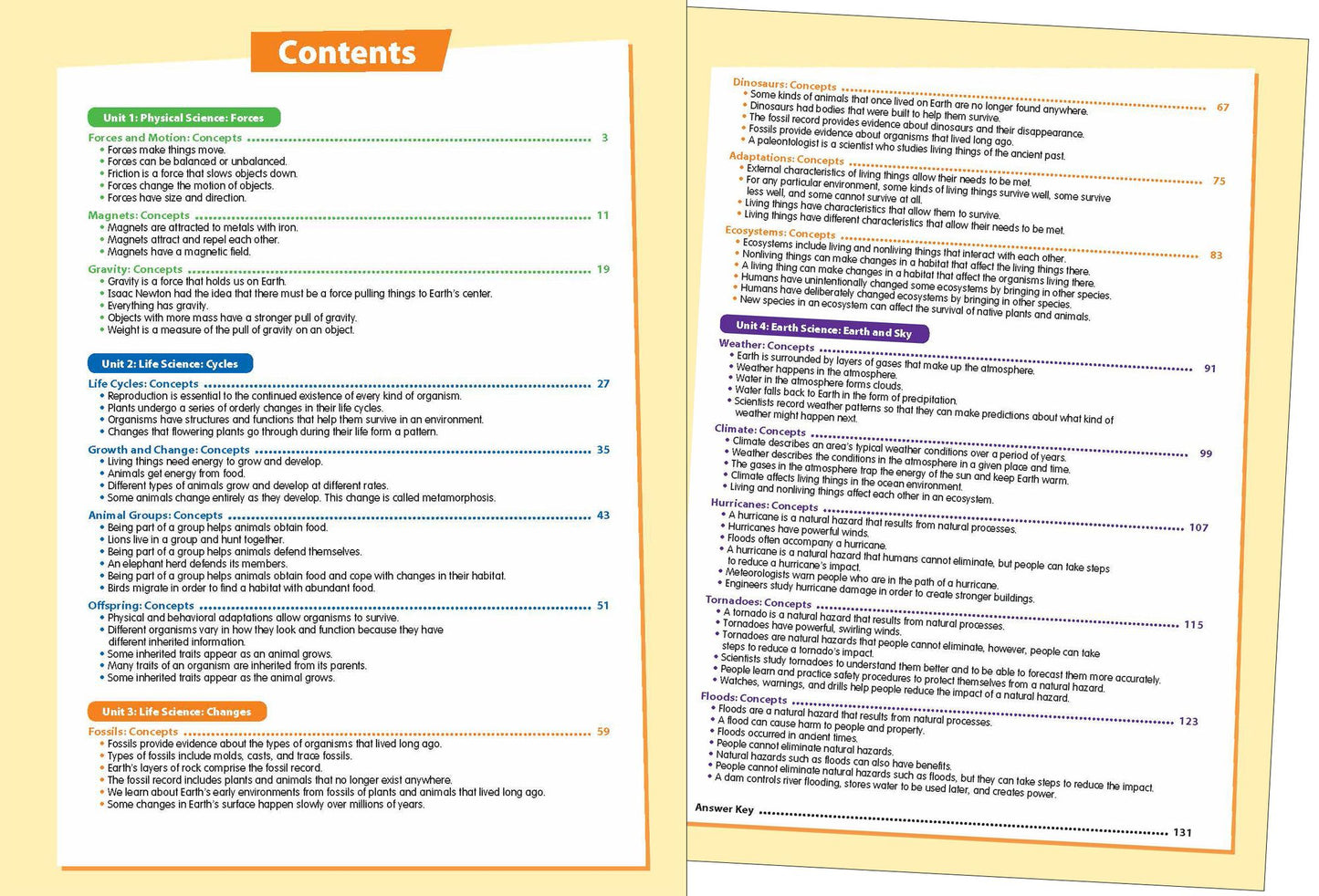 Skill Sharpeners: Science, Grade 3 Workbook