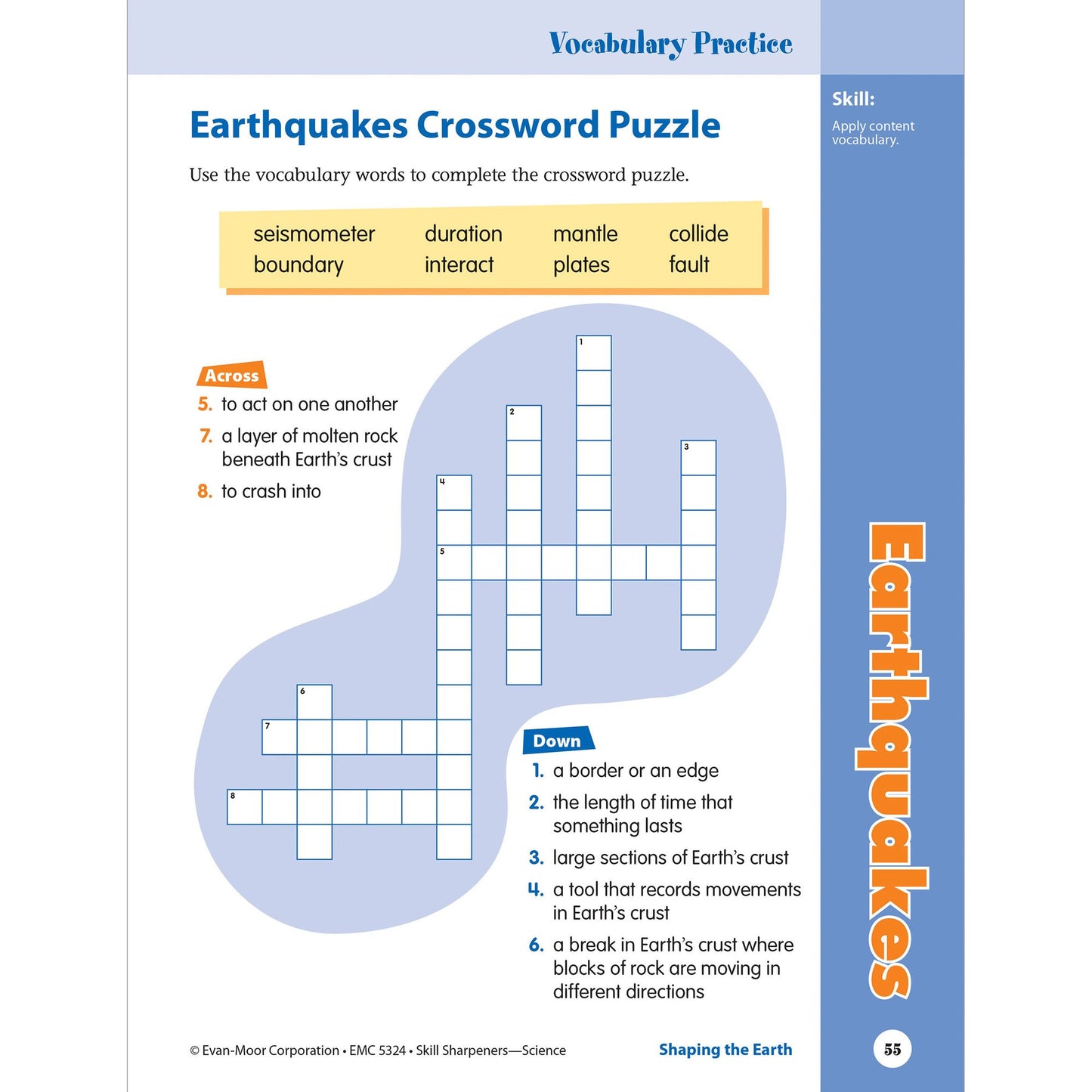 Skill Sharpeners: Science, Grade 4 Workbook