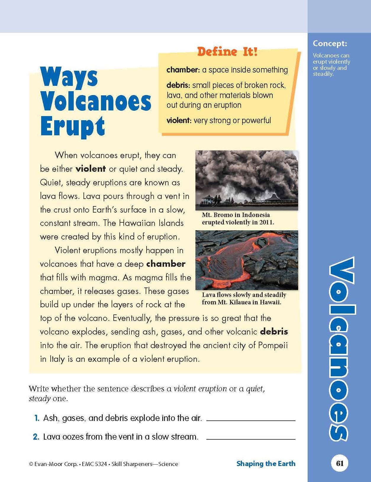 Skill Sharpeners: Science, Grade 4 Workbook