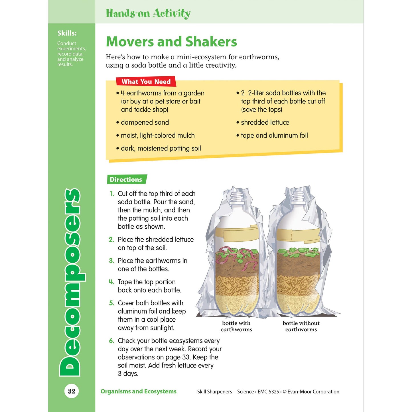 Skill Sharpeners: Science, Grade 5 Workbook