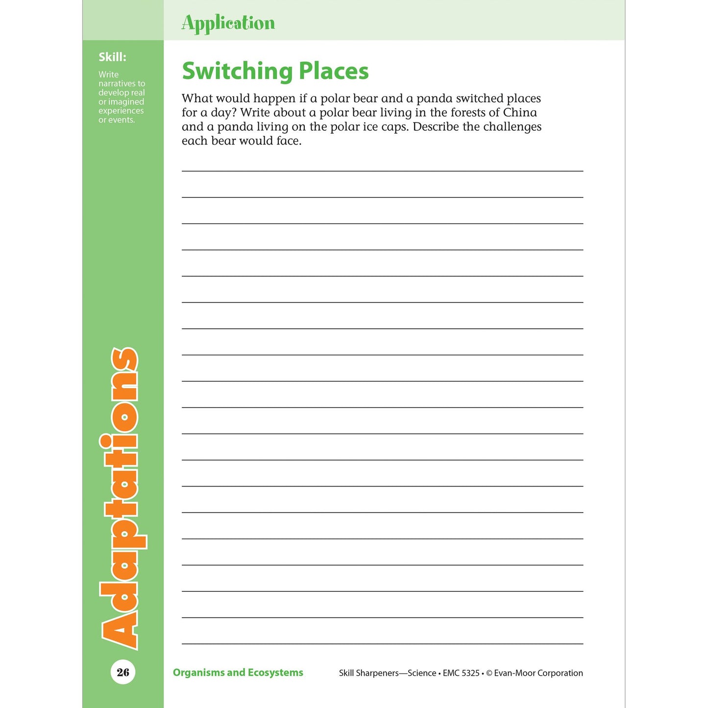 Skill Sharpeners: Science, Grade 5 Workbook
