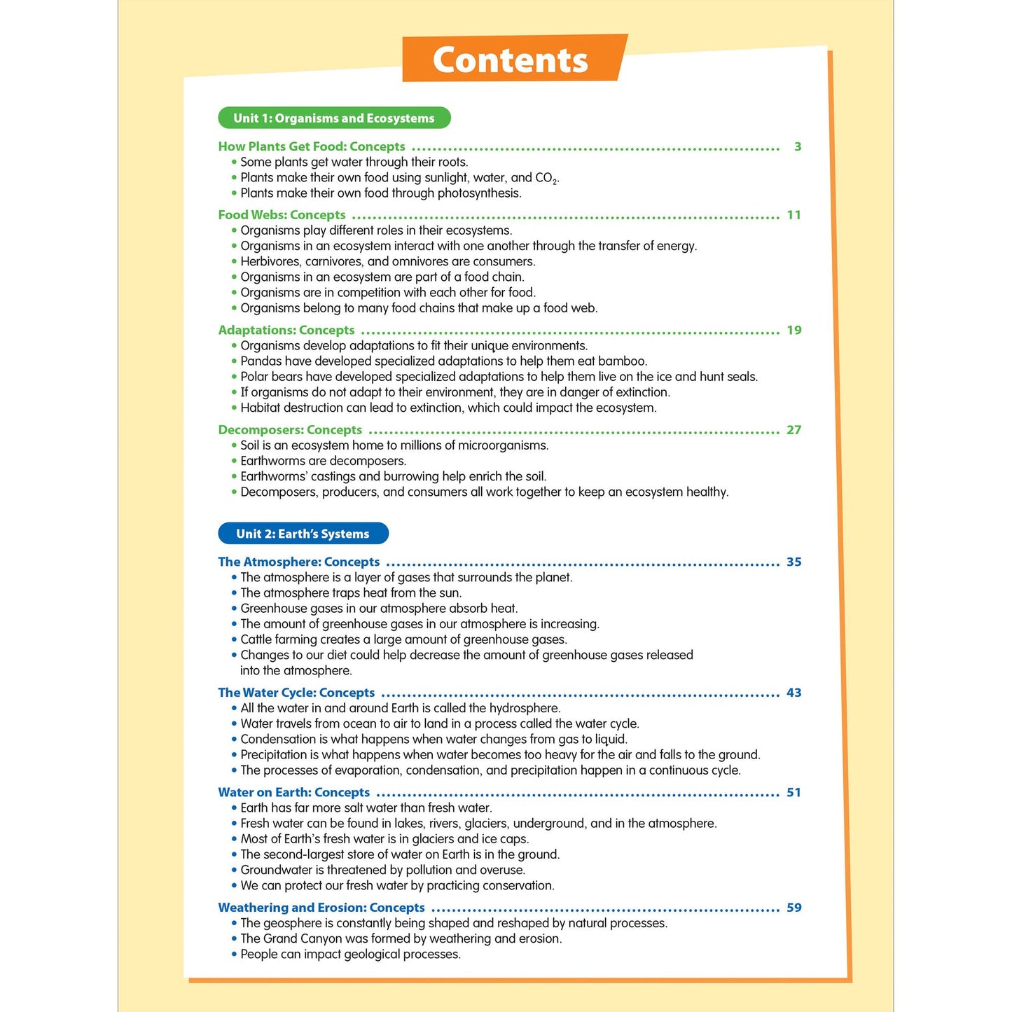 Skill Sharpeners: Science, Grade 5 Workbook