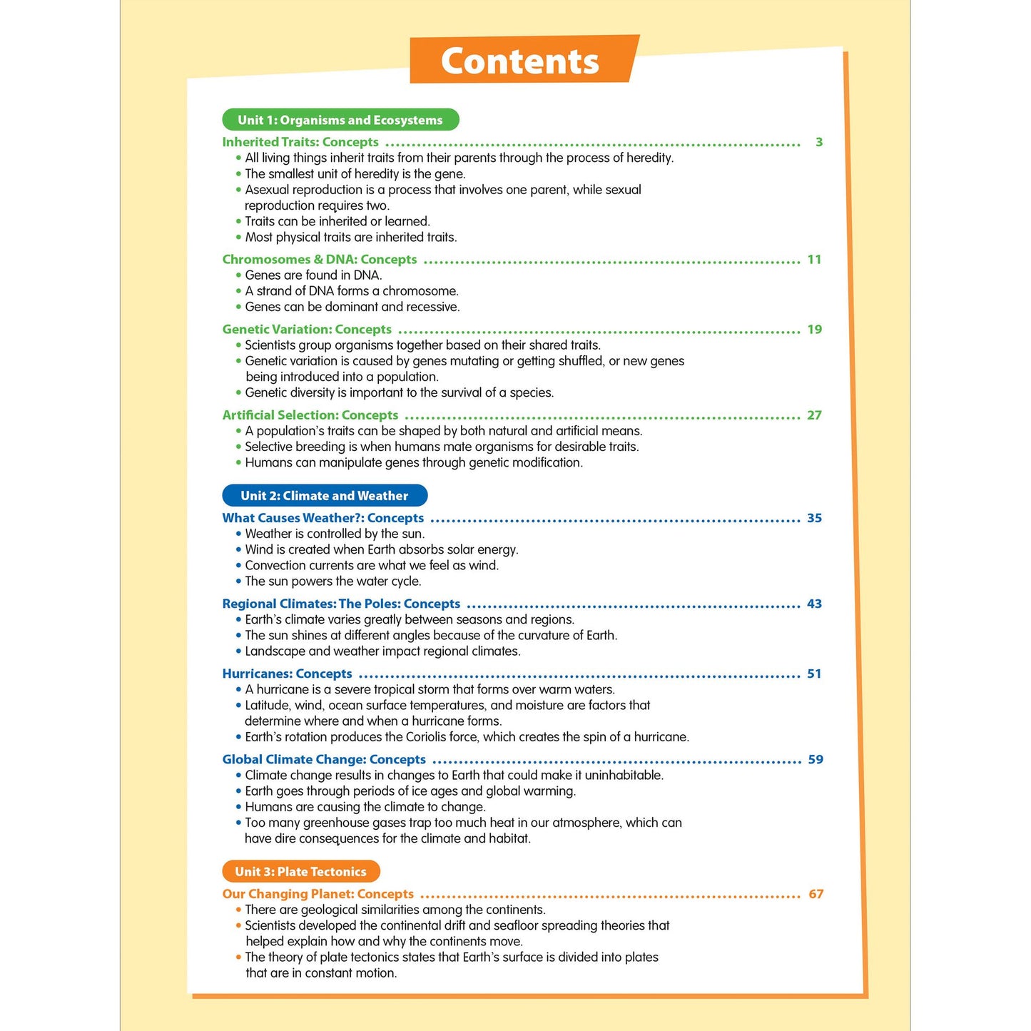 Skill Sharpeners: Science, Grade 6 Workbook