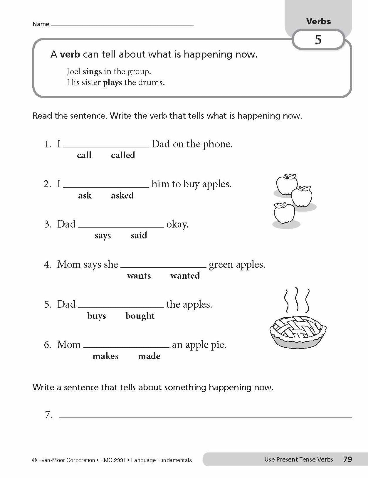 Language Fundamentals, Grade 1