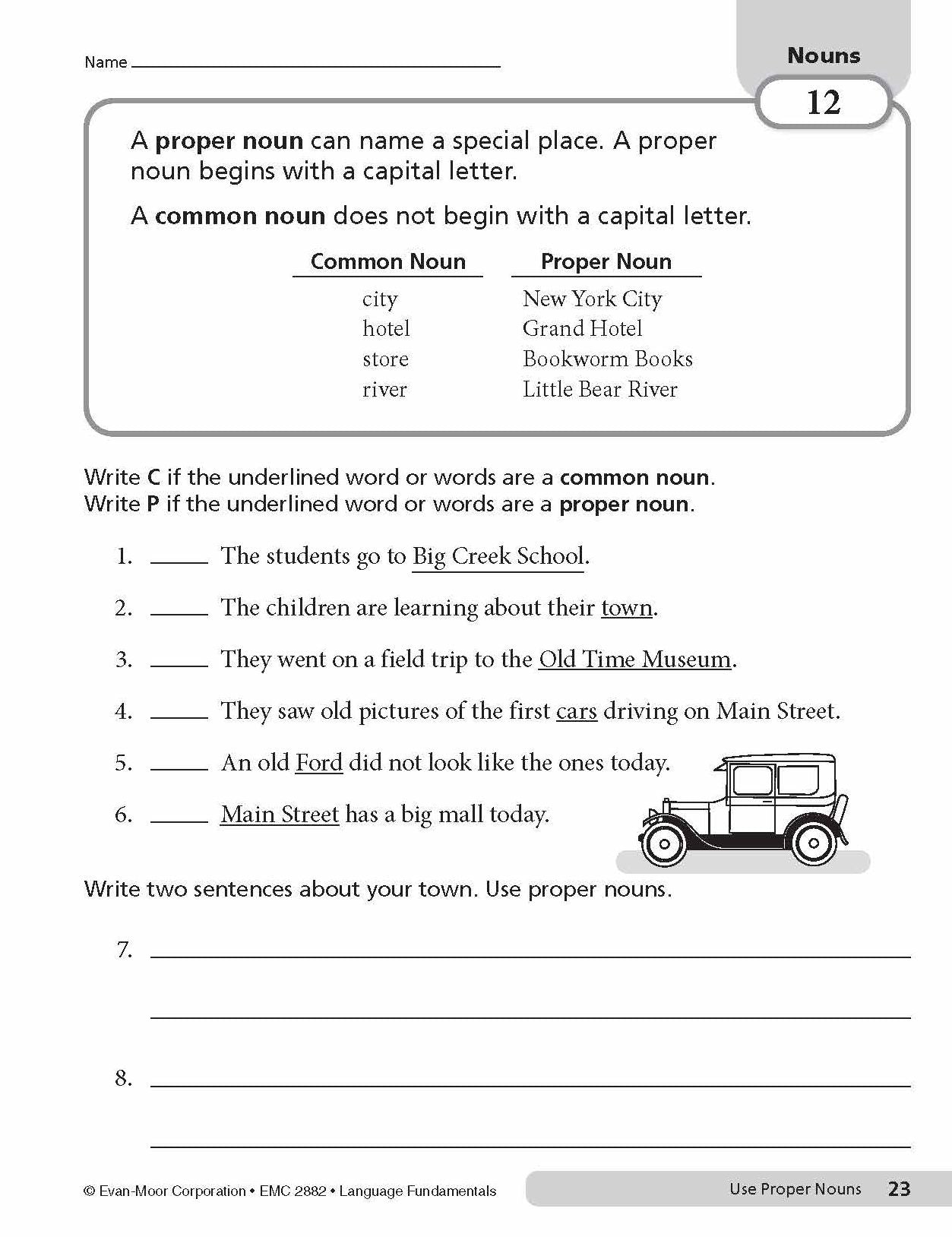 Language Fundamentals, Grade 2