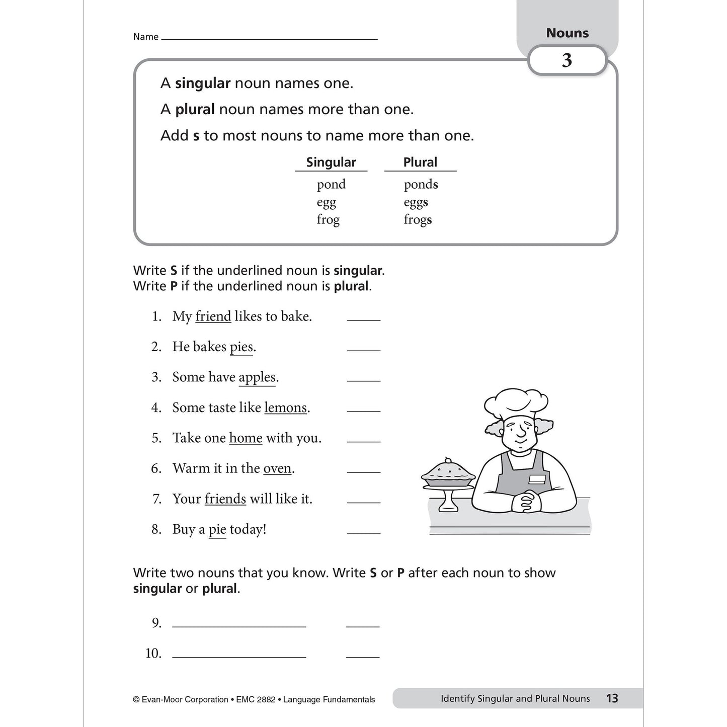 Language Fundamentals, Grade 2