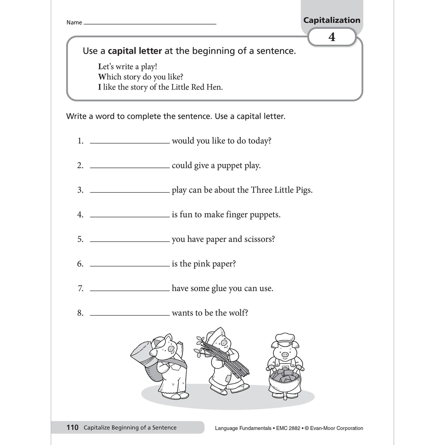 Language Fundamentals, Grade 2
