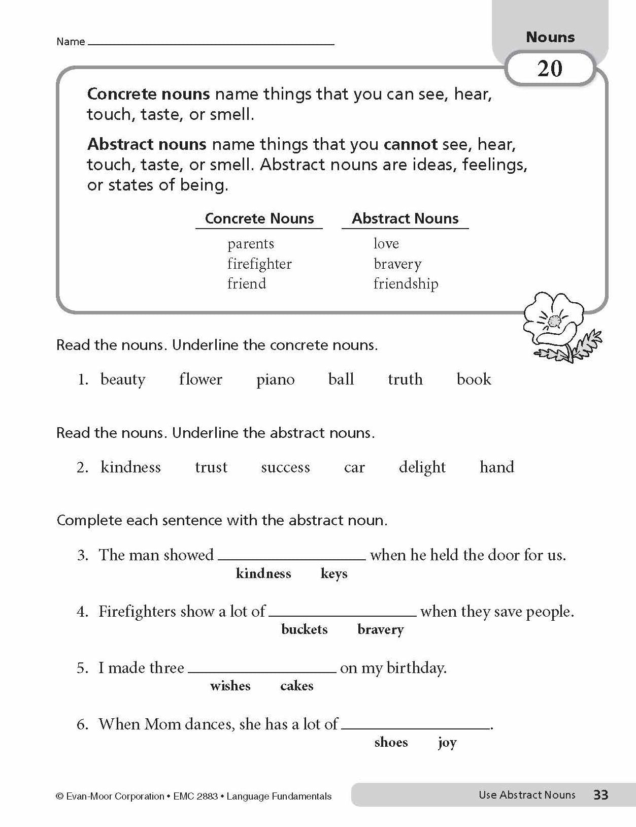Language Fundamentals, Grade 3