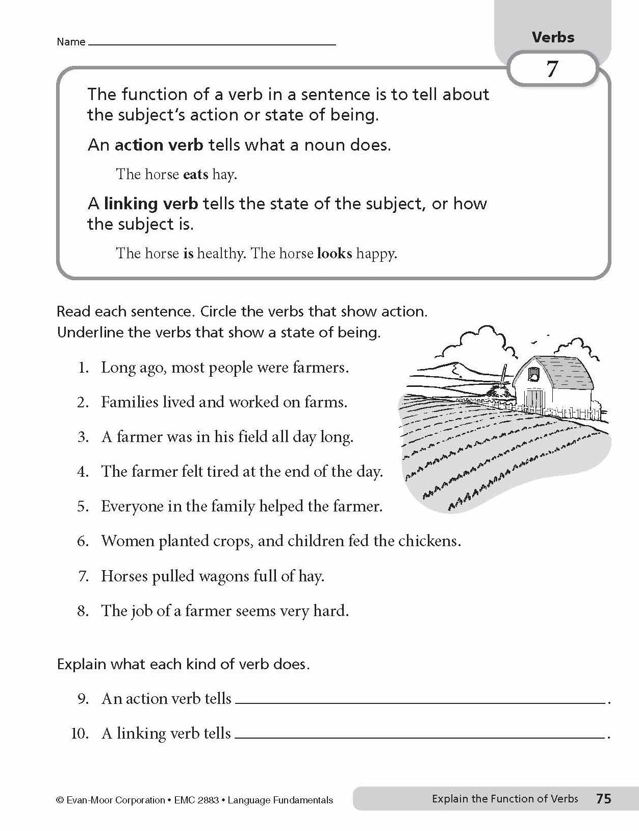 Language Fundamentals, Grade 3
